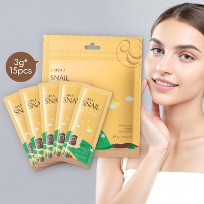 Mặt Nạ Ngủ Laikou Tinh Chất Ốc Sên Dưỡng Ẩm Kiểm Soát Dầu Chăm Sóc Mặt 3g