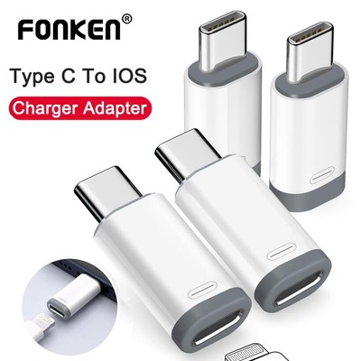 Fonken iOS Nữ Sang Type-C Nam Sạc Adapter USB-C Truyền Dữ Liệu Chuyển Đổi Kết Nối Cho iPh 15 Samsung