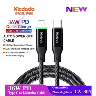 Dây Cáp Sạc Nhanh Mcdodo PD 36W USB Type C Sang L Cho táo CA-126