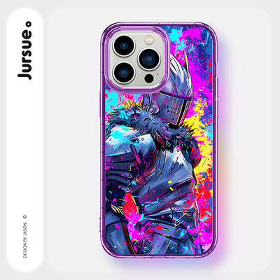 Ốp lưng JURSUE mềm chống bẩn ngầu hoạt hình nam màu cho iPhone 16 15 14 13 12 11 Pro Max SE 2020 X XR XS 8 7 Plus kute Y5282Q