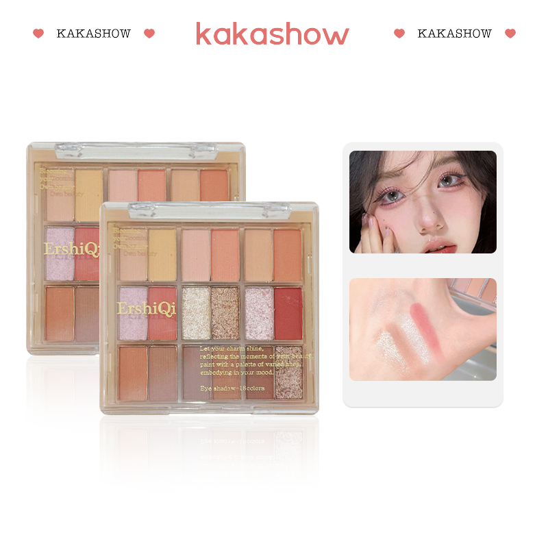 Kakashow Bảng Phấn Mắt 18 Màu
