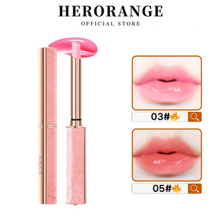 Son môi herorange dưỡng son dưỡng môi căng mọng mềm mại chiết xuất hoa hồng và mật ong lên màu cực hot