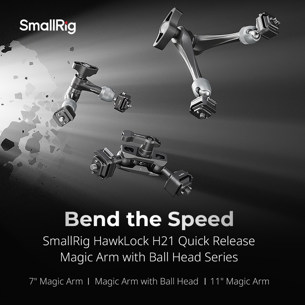 Smallrig HawkLock H21Quick Release Magic Arm & Handle Kit & Monitor Hỗ trợ #4488 #4489 #4490 #4483 #