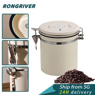 Rongriver hộp đựng cà phê chuyên dụng-hũ kín thực phẩm-lõi inox 304