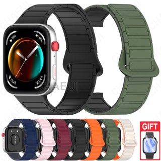  Vòng đeo tay bằng silicon Phụ kiện dây đeo cổ tay hai màu cho Huawei Watch Fit 3 4 Pro 