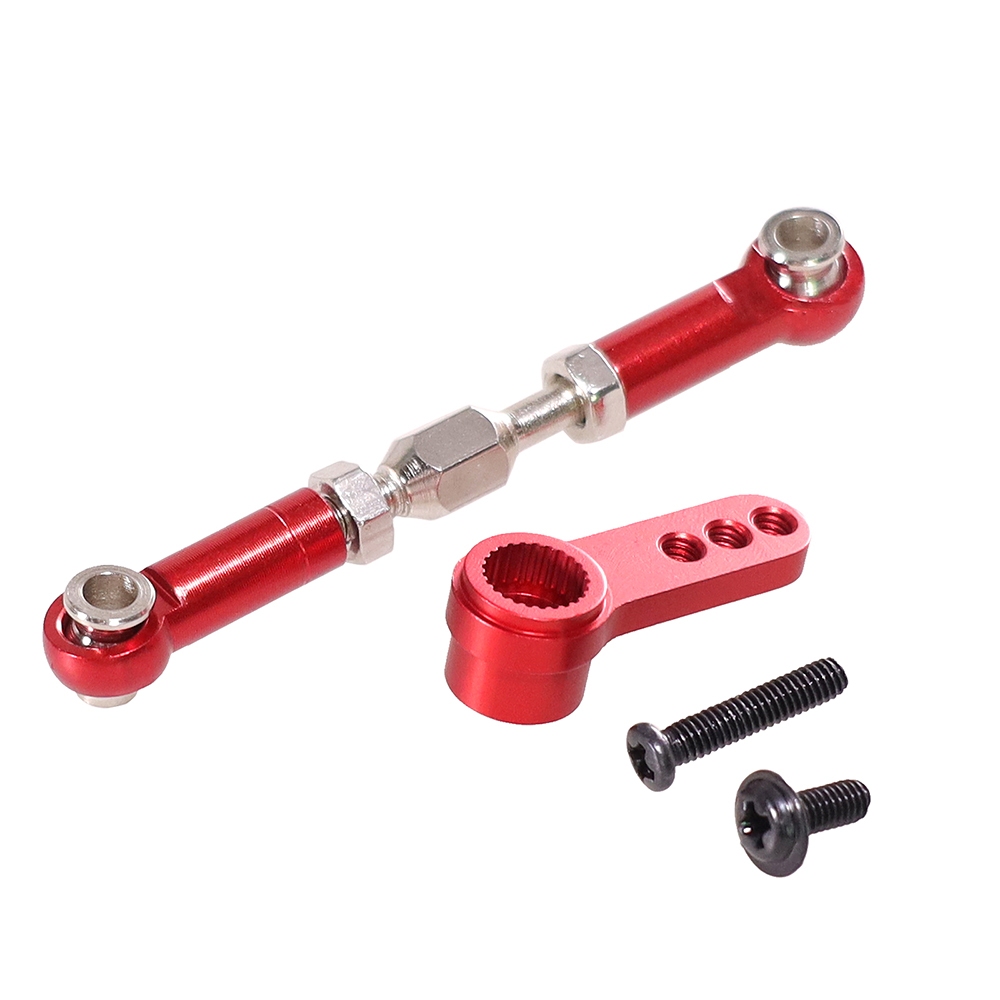 Điều Khiển Từ Xa Xe Kim Loại Nâng Cấp Thanh Lái Liên Kết Tay Lái Servo Cho MJX Hyper go 1 / 16 16207