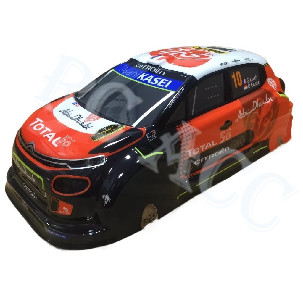 Rc 255mm Chiều Dài Cơ Sở PVC Sơn Rally Thân Vỏ 1 Chiếc Cho 1 / 10 HSP HengLong Rally Drift Xe