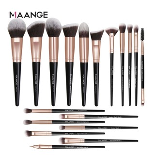 MAANGE Bộ Cọ Trang Điểm 18 cây Makeup chuyên nghiệp 300g