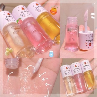 ✨✨Son dưỡng môi BOBEINI chiết xuất mật ong đào sữa mật ong dưỡng ẩm chống nứt nẻ