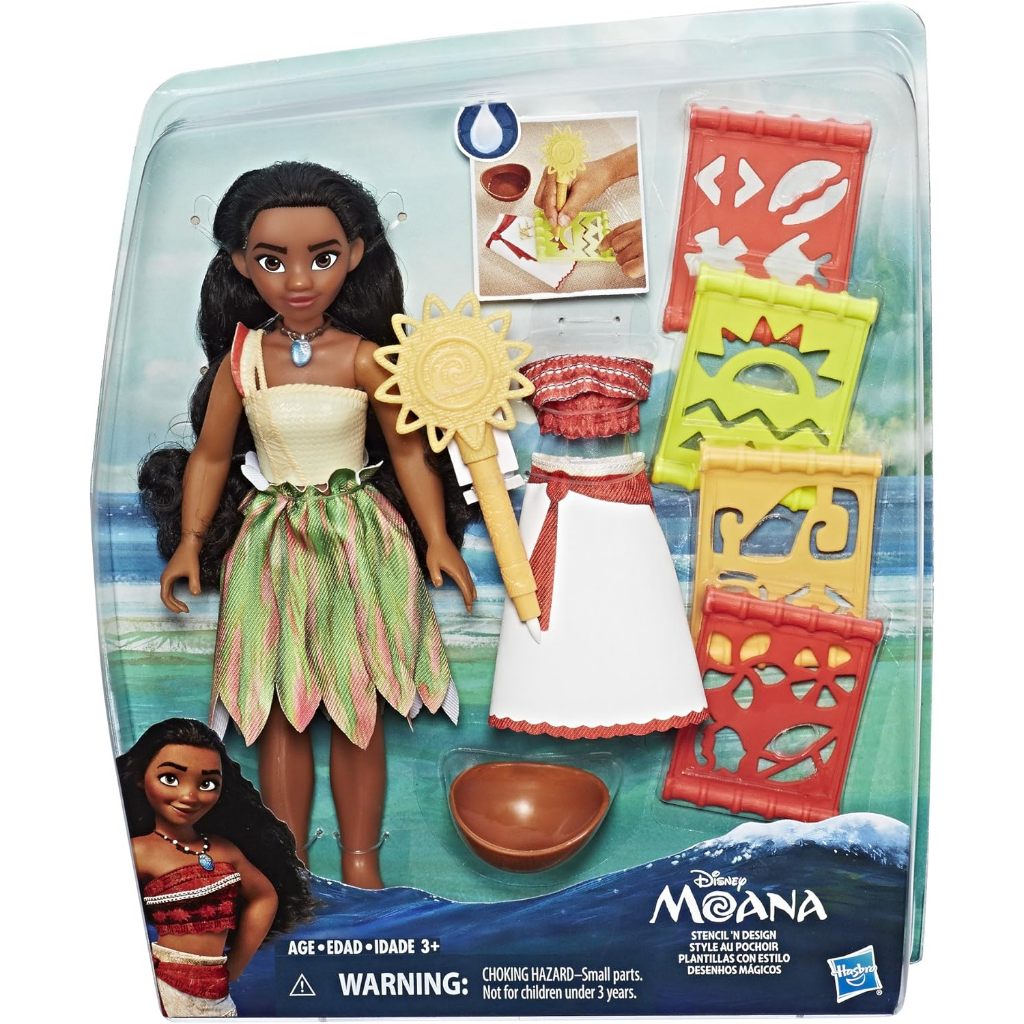 Búp bê thiết kế Disney Moana Stencil 'n ‎C1760