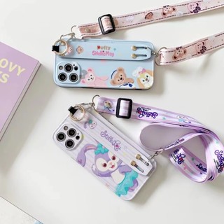 Star Luda Flying Bear Giá đỡ cổ tay Vỏ điện thoại chéo iPhone 15 14 plus 13 12 Pro max i11 Vỏ bảo vệ chống sốc