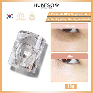 Kem Mắt HUNFSOW Ceramide NP Eye Cream Giảm Thâm Mắt Bọng Mắt Giúp Và Phục Hồi Vùng Da Mắt