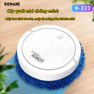 Romane Robot quét nhà thông minh, robot lau khô và ướt, robot hút bụi hoàn toàn tự động