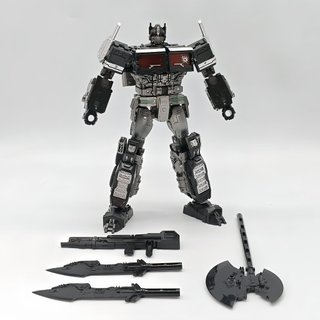Baiwei tw-1027 đồ chơi biến hình phiên bản đen tối optimus prime cybertron commander xe robot đồ chơi mô hình cho trẻ em