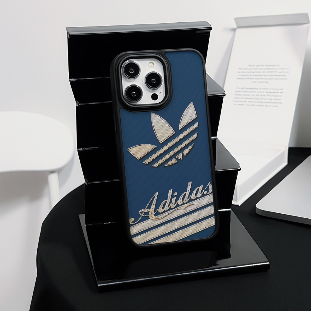 Ốp điện thoại mềm Adidas hợp thời trang cho iphone 16 Pro Max 15 Pro Max 14 Pro Max i14 13 Pro Max i