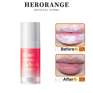 Tẩy da chết môi sủi bọt herorange gecomo dưỡng ẩm tiện dụng 12g