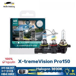 For philips x-treme vision pro150 h1 h4 h7 h11 hb3 hb4 hir2 +150% đèn pha halogen xe sáng hơn 3600k đèn vàng bóng đèn gốc