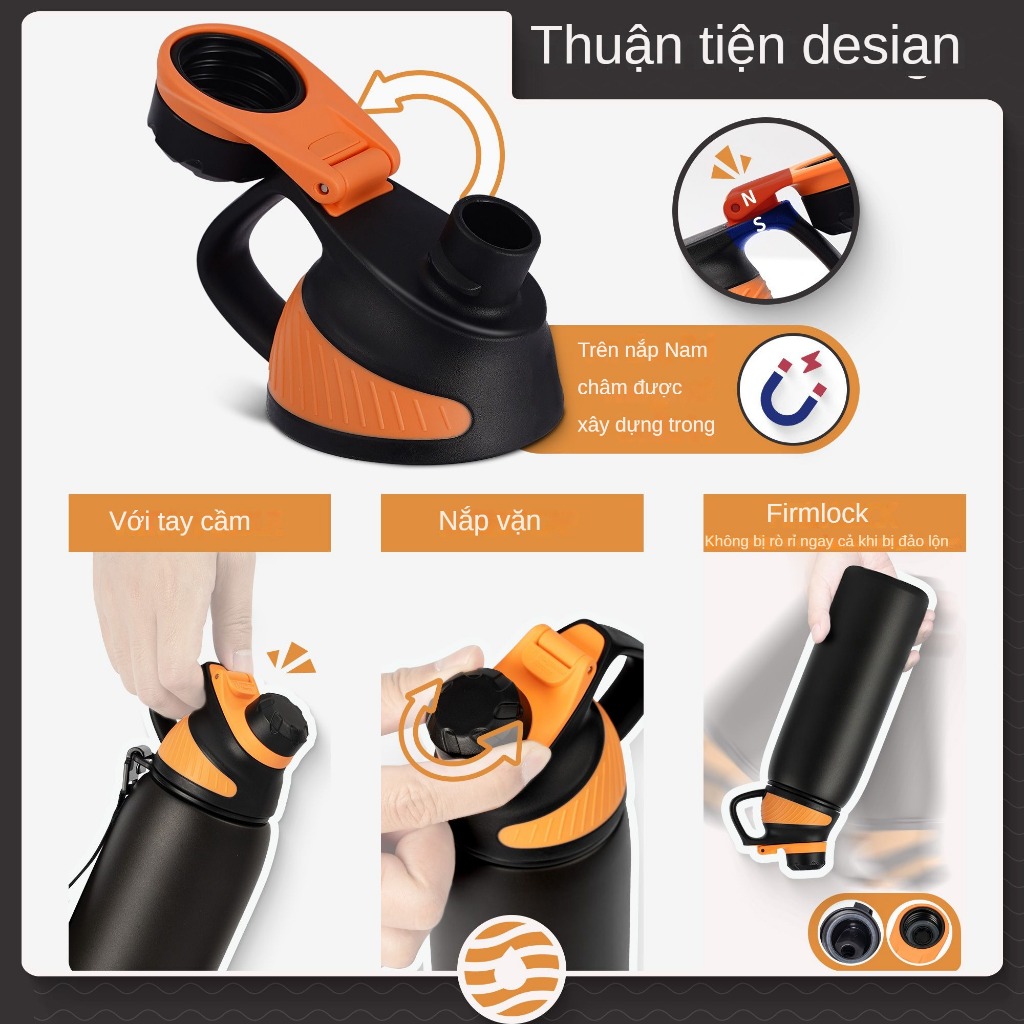 Bình Giữ Nhiệt FJbottle 600ml/800ml/1000ml/1500ml,Inox 304,Giữ Lạnh, Bình Nước Giữ Nhiệt Bộ Rửa Bình | BigBuy360 - bigbuy360.vn