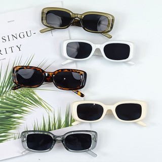 👓️Amigoa1👓️ Kính mát gọng chữ nhật Kính râm đi biển nam nữ 2024
