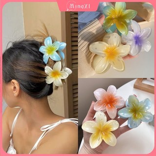 1K 8 cm Kẹp Tóc Hình Hoa kẹp hoa sứ Nhiều Màu Sắc Phong Cách Hawaii Thời Trang Cho Nữ