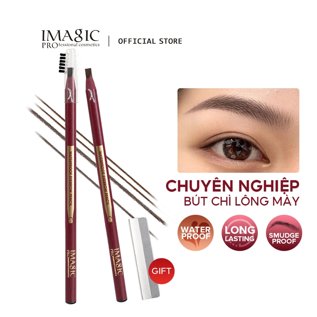 Chì Kẻ Chân Mày Imagic Ey - 344 Thiết Kế Kiểu Dây Kéo Giấy Chuyên Nghiệp 13G