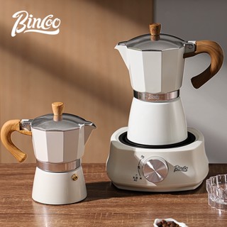 Bincoo Moka Nồi Cà Phê Hộ Gia Đình Bếp Điện Nhỏ Bộ Mài Tay Máy Cà Phê Trọn Bộ Thiết Bị Khai Thác