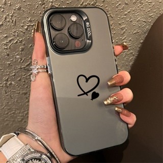 Vỏ Tương Thích Cho Xiaomi Redmi 14C 13 12 13C 4G Redmi Note 14 13 12 11 Pro Plus 5G Turbo 3 10 Pro 12S 11S Dây Và Vỏ Chống Sốc Cứng Mờ Sang Trọng Hình Trái Tim IMD