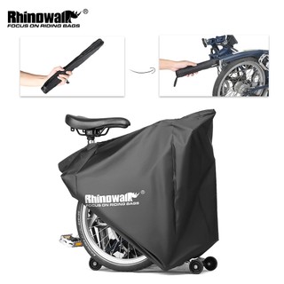 Vỏ xe đạp nhẹ Rhinowalk Túi lưu trữ phù hợp với xe đạp brompton