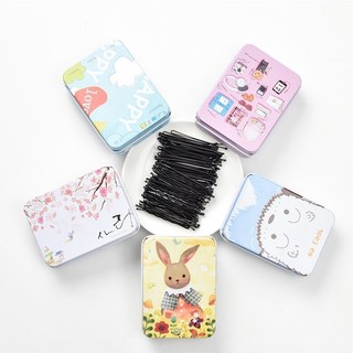 100pcs/Kẹp Nâng Ngực Hai Đầu BlackHairpinoff