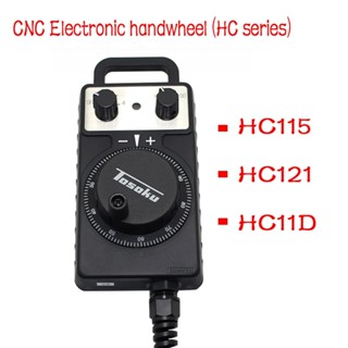 Tosoku Bánh xe điện tử Máy khắc CNC bánh xe cầm tay xung máy phát điện HC115 HC121 HC11D 24V PLC