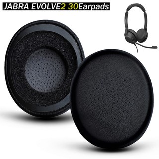 Miếng đệm tai nghe thay thế cho tai nghe JABRA EVOLVE2 30 Miếng đệm tai đệm bằng da Protein chất lượng cao Bọt mềm Tai nghe bịt tai Earcaps