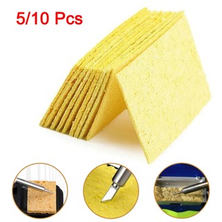 5/10 cái miếng bọt biển làm sạch mỏ hàn, miếng bọt biển làm sạch đầu mỏ hàn điện