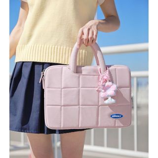 Túi đựng máy tính xách tay Dung tích lớn có mặt dây chuyền Unisex Tương thích với MacBook 13.3 inch 14 inch 15.6 inch Túi xách tay sinh viên