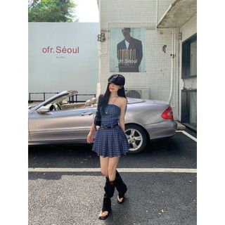 【COLORBLLIND】Đầm eo hẹp cổ điển gợi cảm