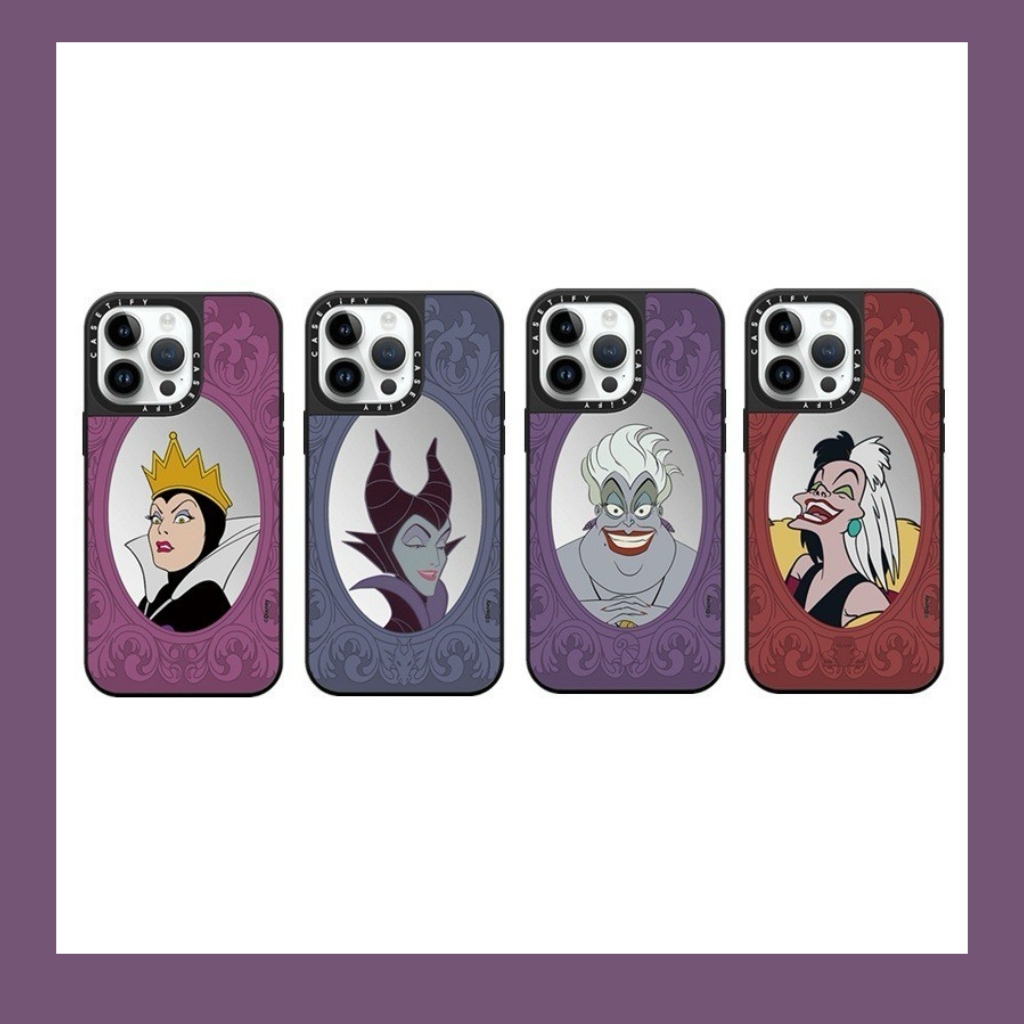 Casetifg Gương Điện Thoại Evil Queen Cho iPhone 11 13 12 14 15Pro Max 7 8 Plus XR X XS Max Gương Tác