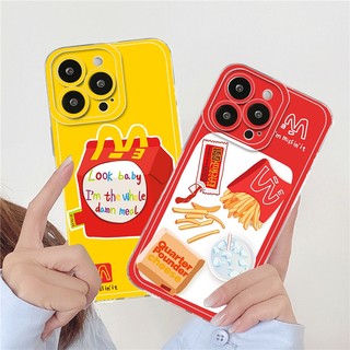 Ốp lưng McDonald 's French Fries cho IPhone 15 14 13 12 11Pro 14 13 12 11ProMax 14Plus 6 / 6s 6Plus / 6sPlus 7Plus / 8Plus X / XS XR XsMax 7 / 8 / SE 2020 Matte Soft Cover