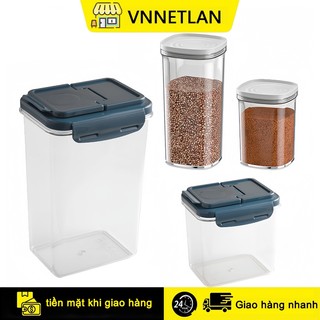 VNNETLAN Hộp đựng thực phẩm khô-bảo quản thực phẩm khô hàng
