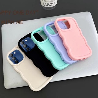 Ốp Điện Thoại Tecno POP 5 LTE BD4 BD4i BD4a Thiết Kế Sóng Lớn TPU Mềm Silicone Xanh Xanh Dương Đen Màu Mờ Ốp Lưng Bảo Vệ Mặt Sau Vỏ Chống Sốc