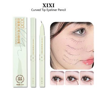 Xixi Cong Đầu Bút Kẻ Mắt Bút Chì 0,005mm Fine Nib Lâu Dài Chống Thấm Nước Chống Mồ Hôi Tự Nhiên Đen Nâu Lỏng Kẻ Mắt D804