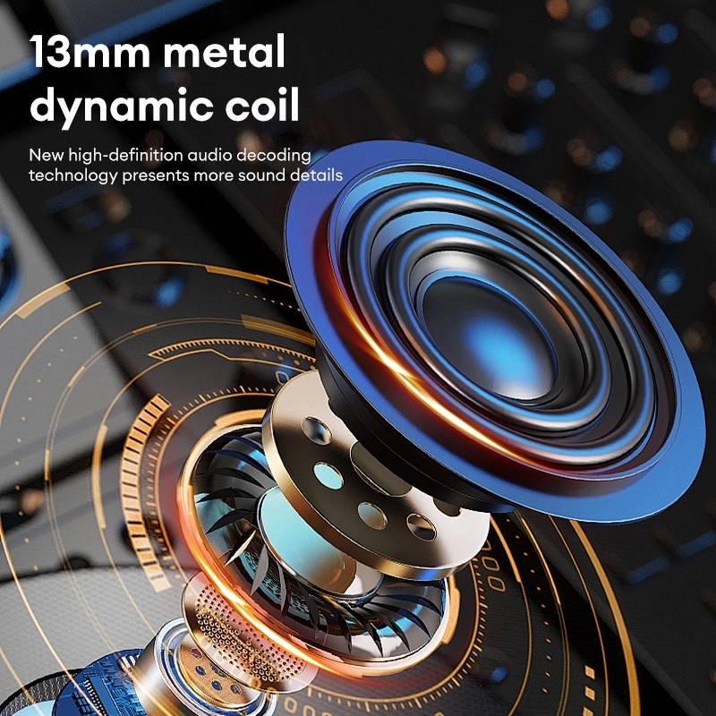 Tai nghe Bluetooth Hyundai HY-Y11  không dây  âm thanh nổi HIFI giảm tiếng ồn cảm ứng thông minh 5.4 | BigBuy360 - bigbuy360.vn