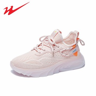 SHUANGXING Giày Chạy Bộ Nữ Vải Thường Ngày Wanita Sukan Perempuan Chạy Bộ Đường Dài Giày Thể Thao
