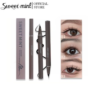  Bút Kẻ Mắt Dạng Lỏng Sweet Mint 3 Màu Siêu Mịn Tự Nhiên Mau Khô Mịn Màng Chống Nước Lâu Trôi 