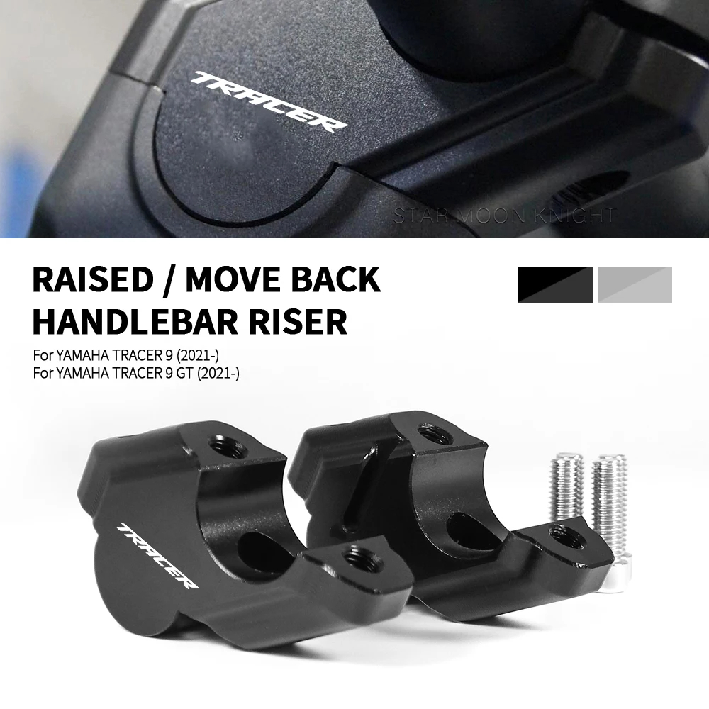 Tay Lái Xe Máy Nâng Kéo Tay Cầm Thanh Kẹp Mở Rộng Adapter Dành Cho Xe Yamaha TRACER9 TRACER 9 GT 202