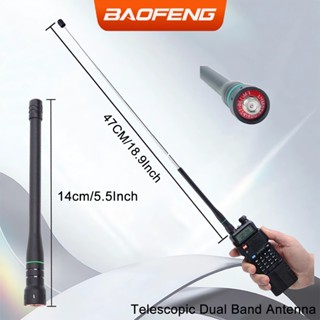 Baofeng Walkie Talkie Ăng-ten băng tần kép có độ lợi cao cho bộ đàm UV-5R / BF 888s