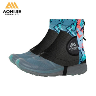 Aonijie Đường mòn mới Chạy Gaiters Nam Nữ Mắt Cá Chân Đi Bộ Đường Dài Gators Unisex Bảo Vệ Ngoài Trời Chống Cát Giày Chống Thấm Nước E941 E4421