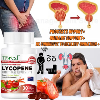 Trorexl 30 viên / chai Viên nang Lycopene, viên nang điều trị tuyến tiền liệt, cải thiện khả năng miễn dịch và sức khỏe đường tiết niệu