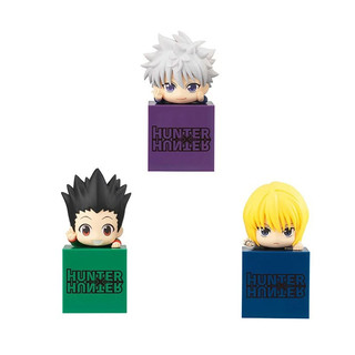 Hunter x Hunter Three Q-Version Nhân vật: Gon, Killua, và Kurapika Trang trí bàn và hộp trưng bày dễ thương
