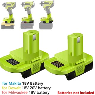 Bộ Chuyển Đổi Pin Cho Dewalt/Milwaukee/Makita 18V 20V Pin Lli-ion Chuyển Đổi Sang Cho Tay Co 18V dụng Cụ Khoan Với 5V 2.1A USB