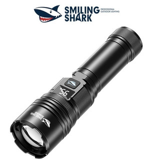 Đèn pin Smiling Shark SD7173 LED Đèn pin USB sáng có thể sạc lại 26650 Đèn pin chống nước 8000LM Đèn pin đi bộ đường dài ngoài trời siêu sáng Đèn làm việc khẩn cấp