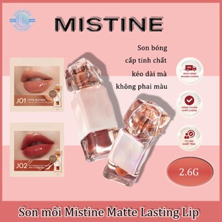 Son môi mistine matte lasting lip 2.6g son kem nhung lì lâu trôi